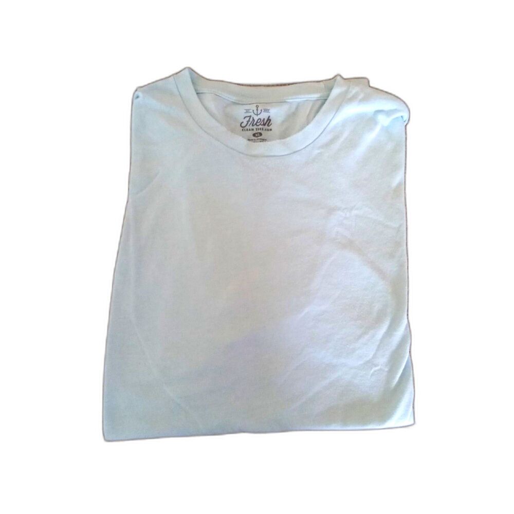 Fresh Clean Tees Premium Comfort T-Shirt - XL - Heather Pale Blue